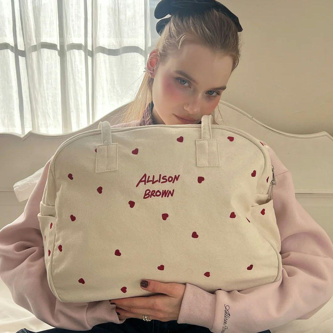 allison brown アリソンブラウン　紗栄子　キャンバストートバッグ