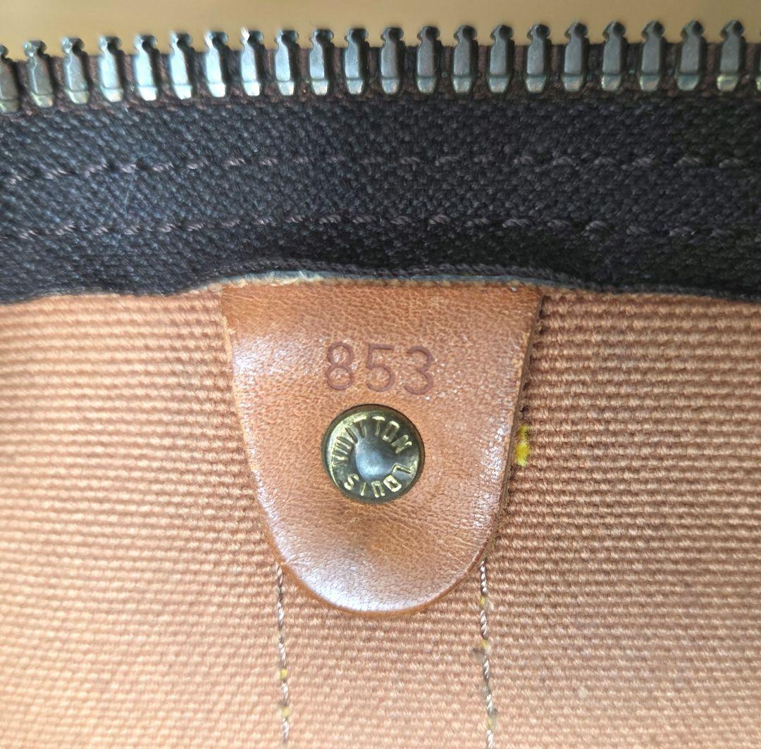 【美品 本物保証】Louis Vuitton モノグラム ボストン キーポル45