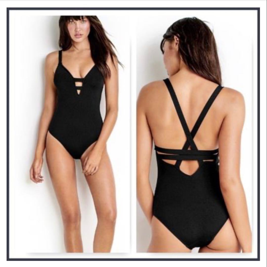 【未使用】seafolly ジジハデイッド広告モデル　ワンピース水着