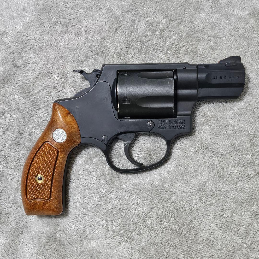 タナカ 純正HWガスリボ S&W M36 チーフスペシャル フラットサイド