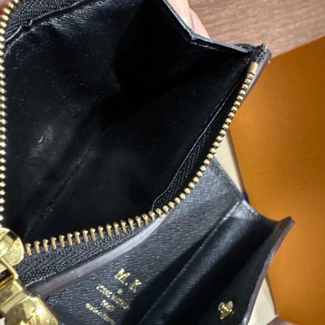 ルイヴィトン モノグラム ポルトフォイユ ゾエ 二つ折り 財布 リバース 茶色