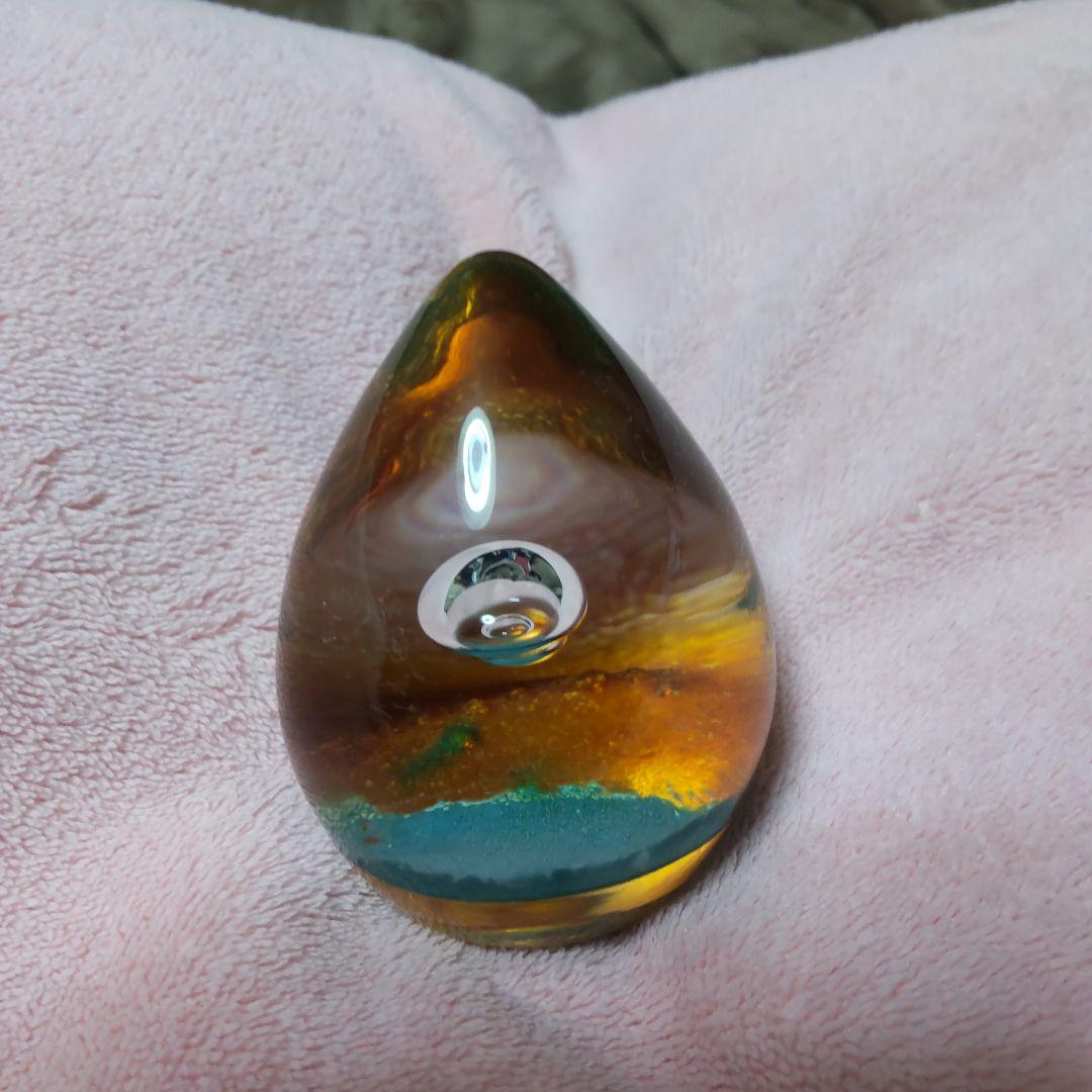 GlassTripオブジェ ガラス手作り海岸をイメージ