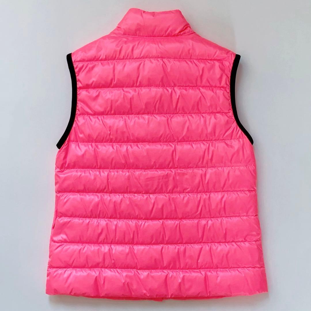 新品 モンクレール キッズ 14A ダウンベスト ダウン ベスト ピンク