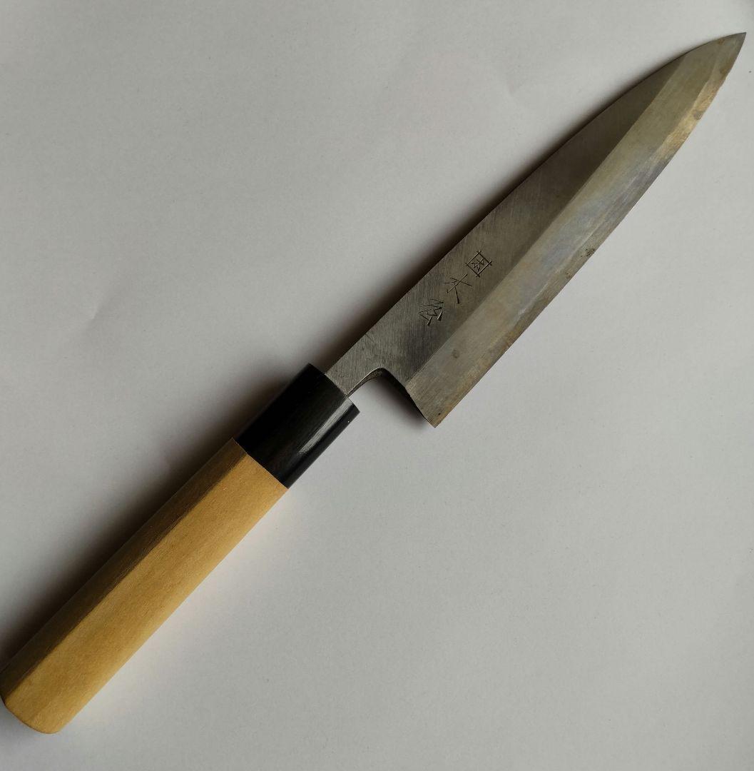 木屋　困　イヅツキ　身卸出刃（みおろしでば・出刃包丁）180mm　水牛口