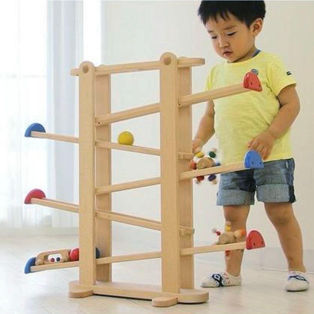 プレジャーガーデン プレイミー PlayMeToys 木のおもちゃ スロープ