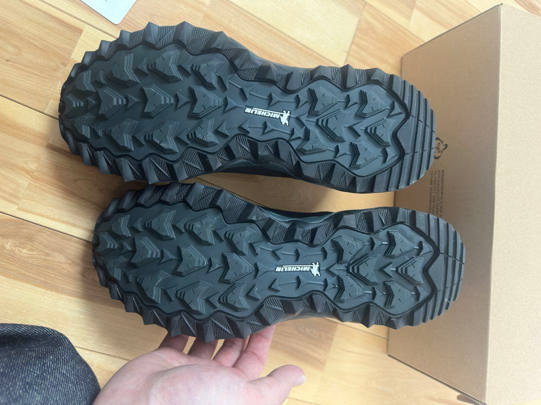 ブラック スニーカー ノンネイティブ MIZUNO MUJIN ゴアテックス