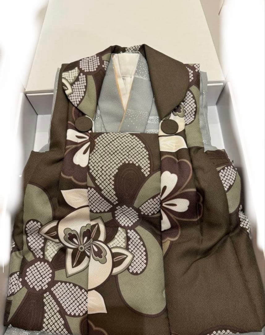 ひよこ商店３歳七五三のお祝い着セット着物被布セット