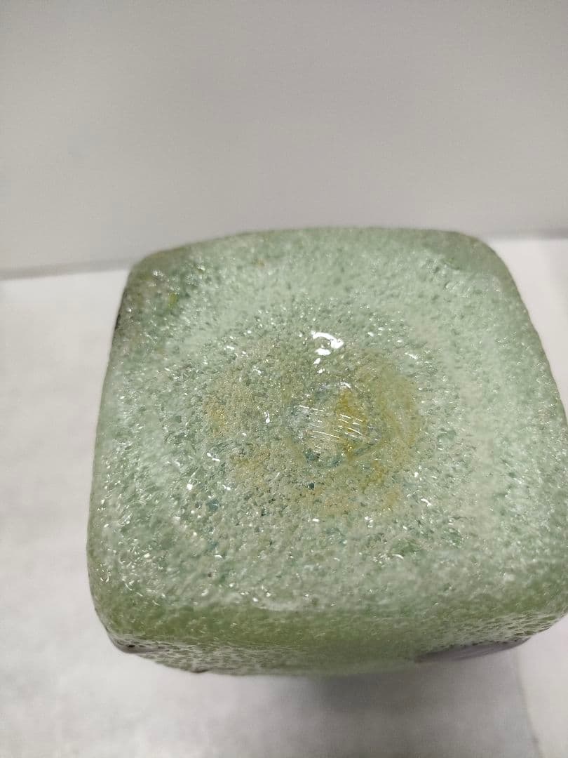 希少　名工　琉球ガラス　稲嶺盛吉さん　作品　一点物　フラワーベースにも