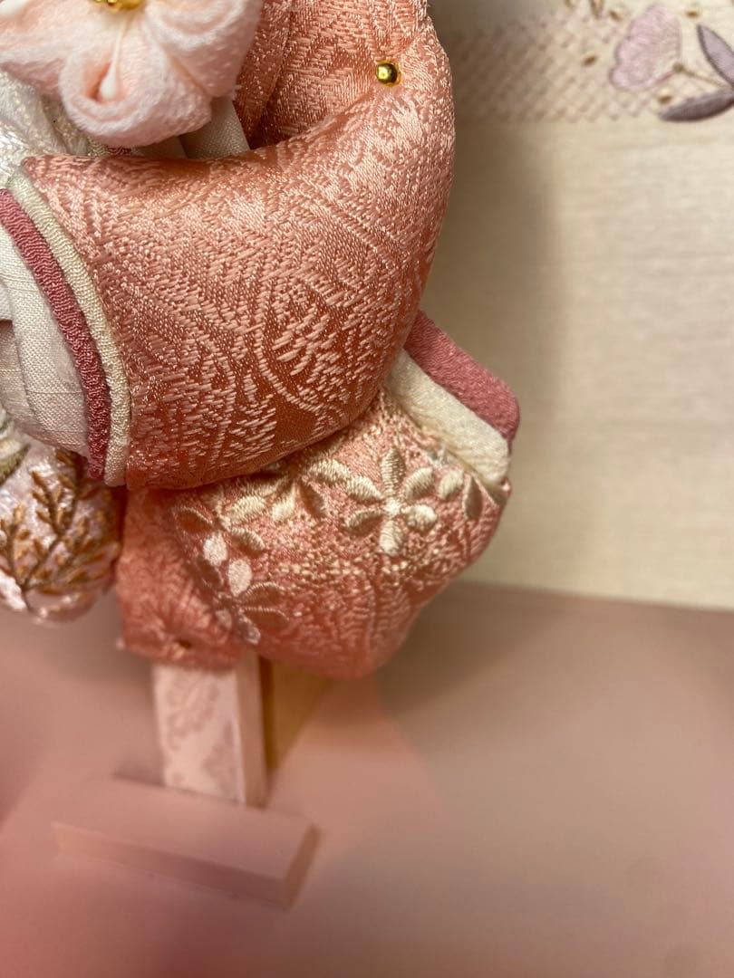 羽子板　円形アクリルケース７号・サイズ間口約３４×奥行約１６×高さ約２９㎝