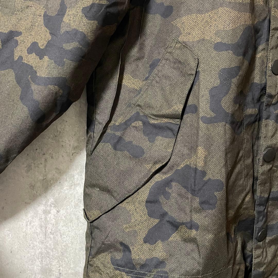 Burtonバートンスキーウェアスノーボードジャケットパーカー迷彩総柄カモフラ