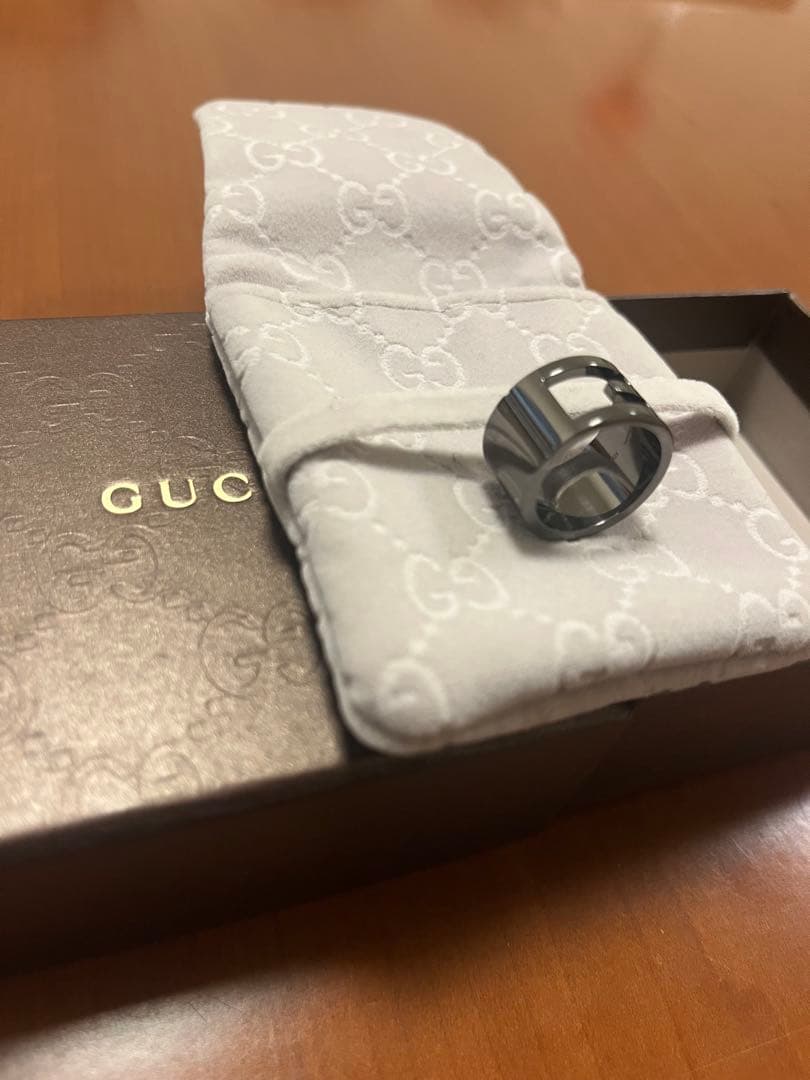GUCCI Gリング 、グッチ　指輪　13号