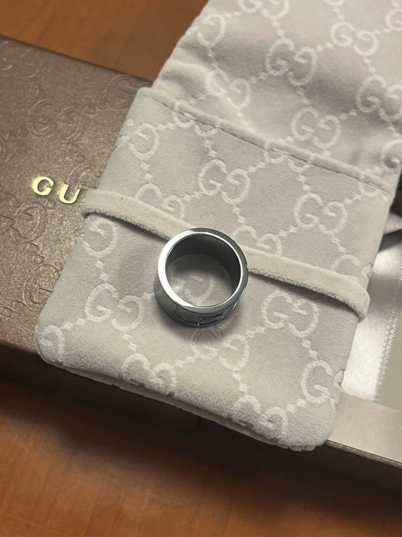 GUCCI Gリング 、グッチ　指輪　13号
