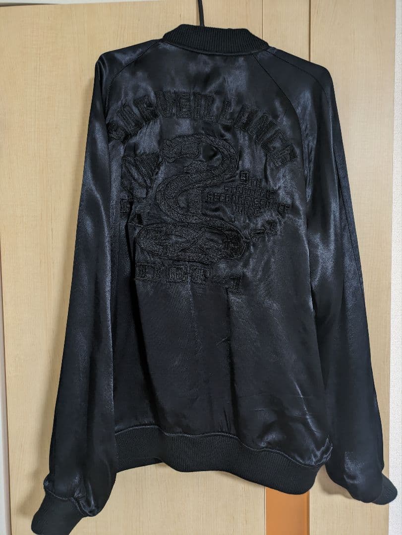 今週末まで 試着のみ　AVIREX　スカジャン　リバーシブル　黒