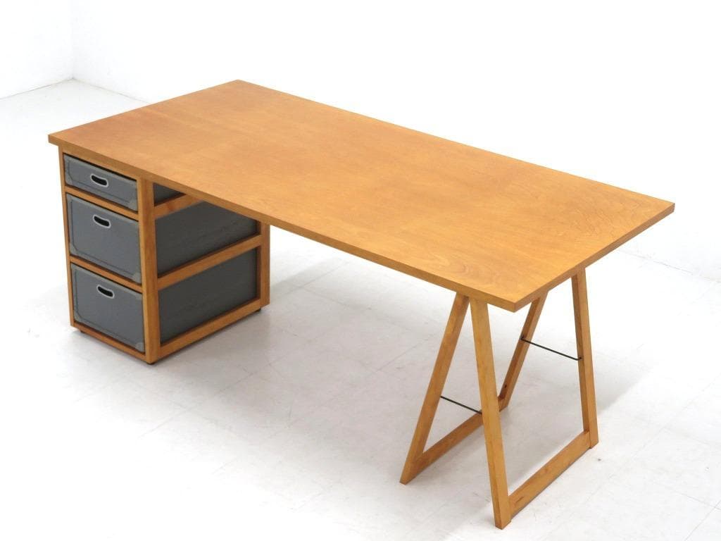 展示品　サザビー　作業台　デスク　店舗什器　デスク　机　片袖机