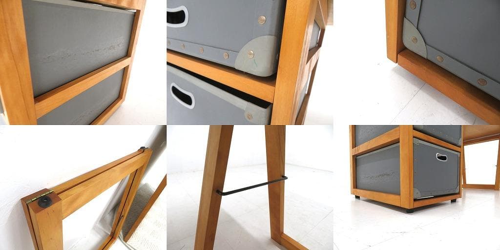 展示品　サザビー　作業台　デスク　店舗什器　デスク　机　片袖机