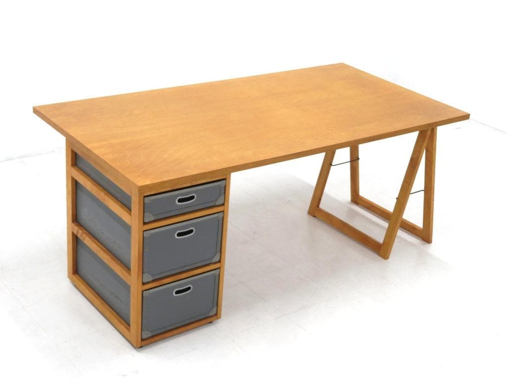 展示品　サザビー　作業台　デスク　店舗什器　デスク　机　片袖机