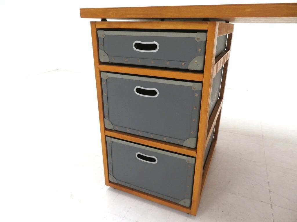 展示品　サザビー　作業台　デスク　店舗什器　デスク　机　片袖机