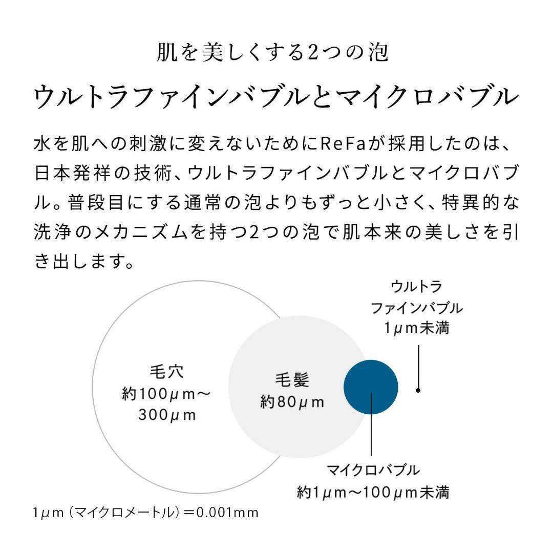 【超美品】ReFa リファファインバブル ダイア120 ブラック