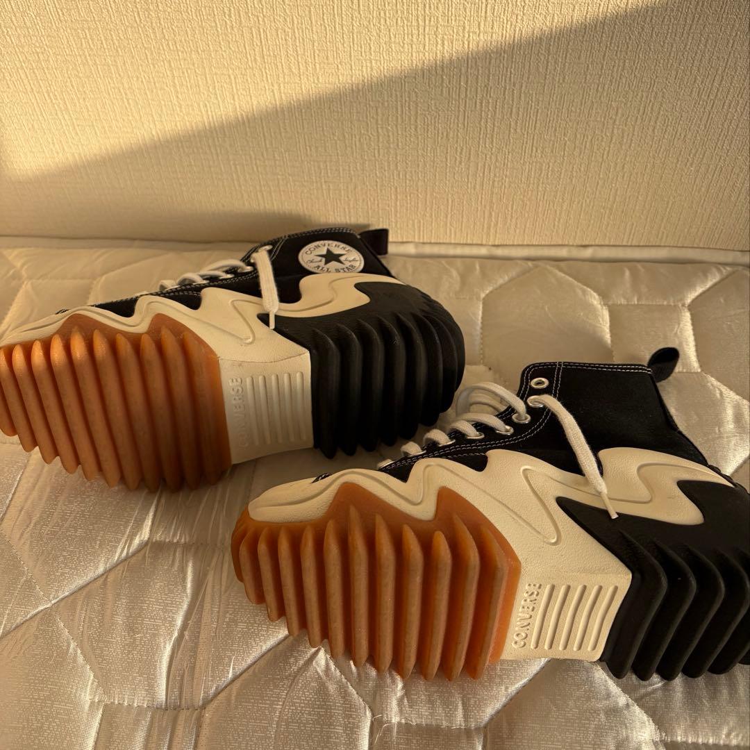 コンバース 韓国 日本未発売 ランスターモーションハイカットスニーカー