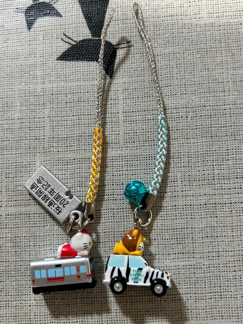 ご当地限定キティ根付け