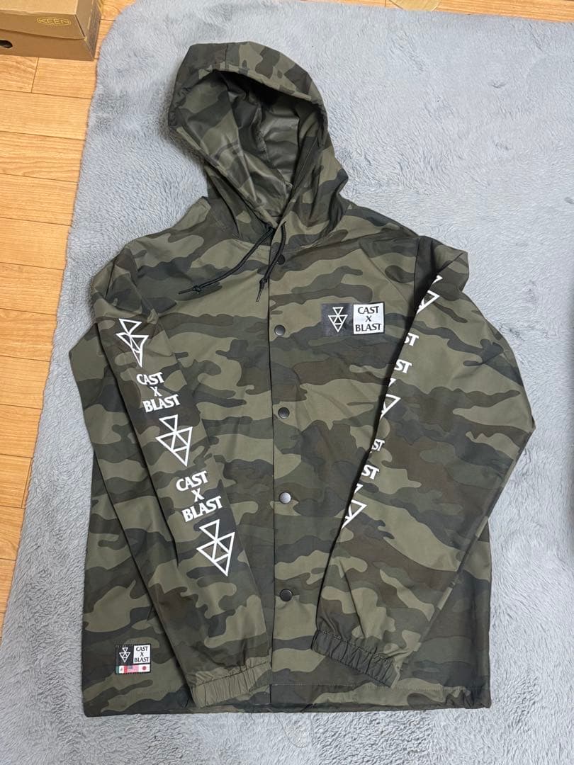 CAST X BLAST COACH JACKETカモフラ柄 新品未使用品