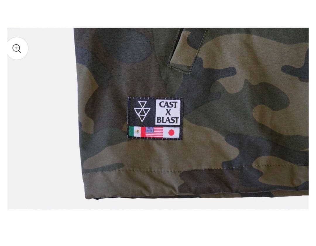 CAST X BLAST COACH JACKETカモフラ柄 新品未使用品
