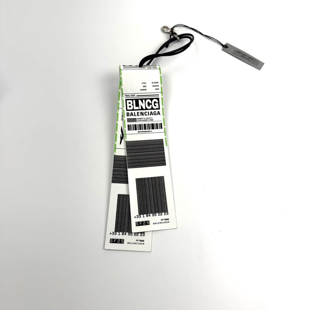 【新品未使用】BALENCIAGA バレンシアガ チャーム キーリング バゲージ