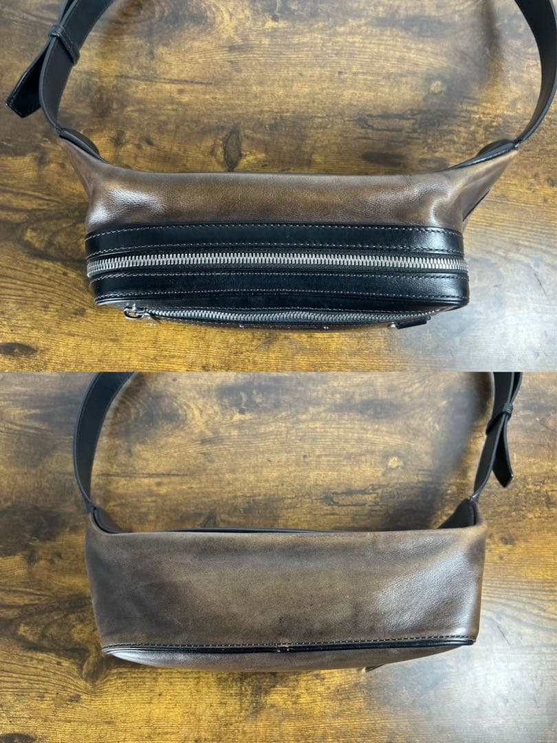 極美品　25万円 Berluti ボディバッグ ウエストバッグ レザー　バッグ