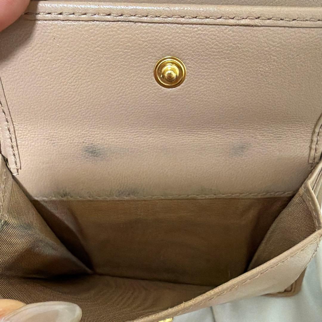 【値下げ中】miu miu マテラッセ　二つ折り財布※付属品有