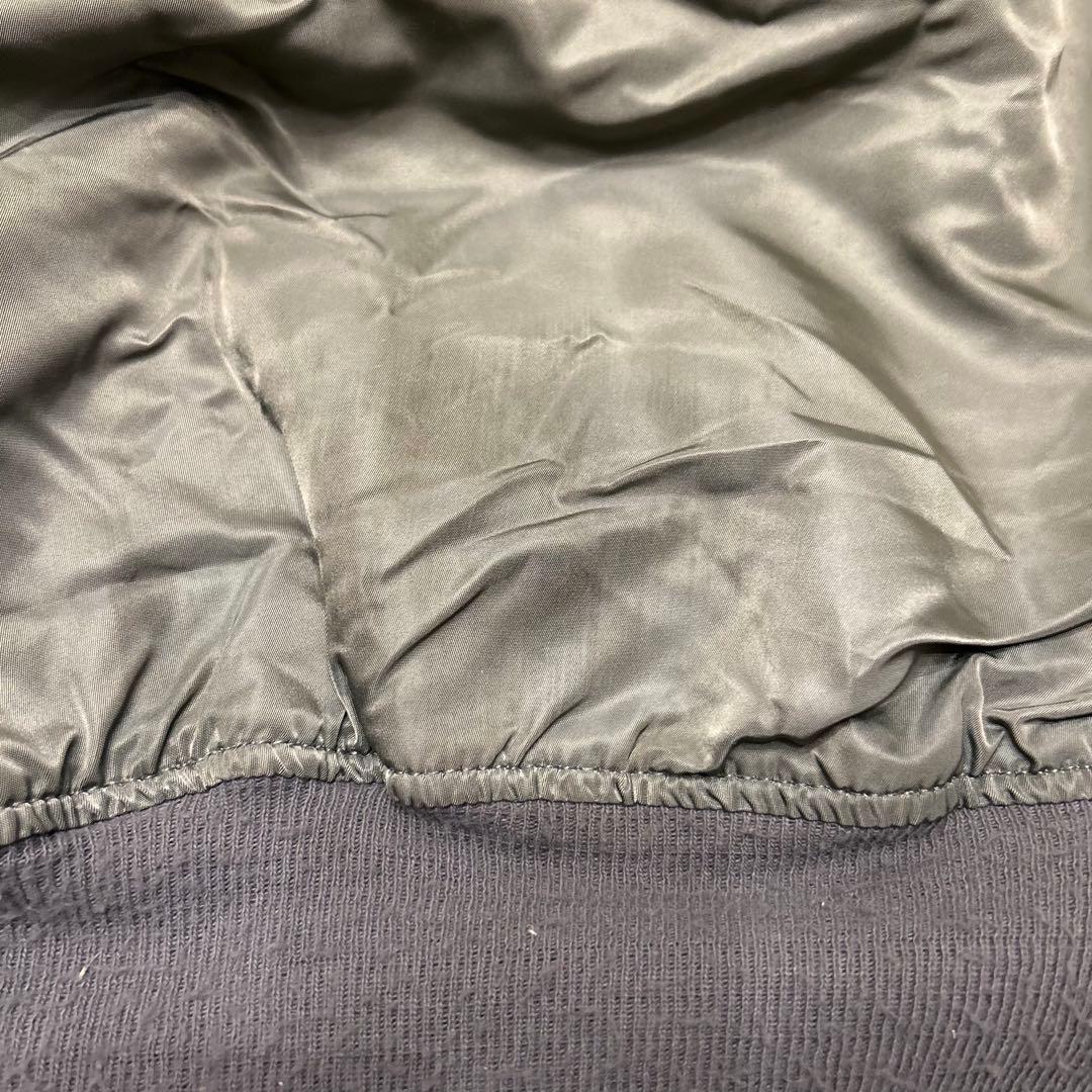 ALPHA 90s USA 黒タグ　MA-1 ミリタリージャケットL