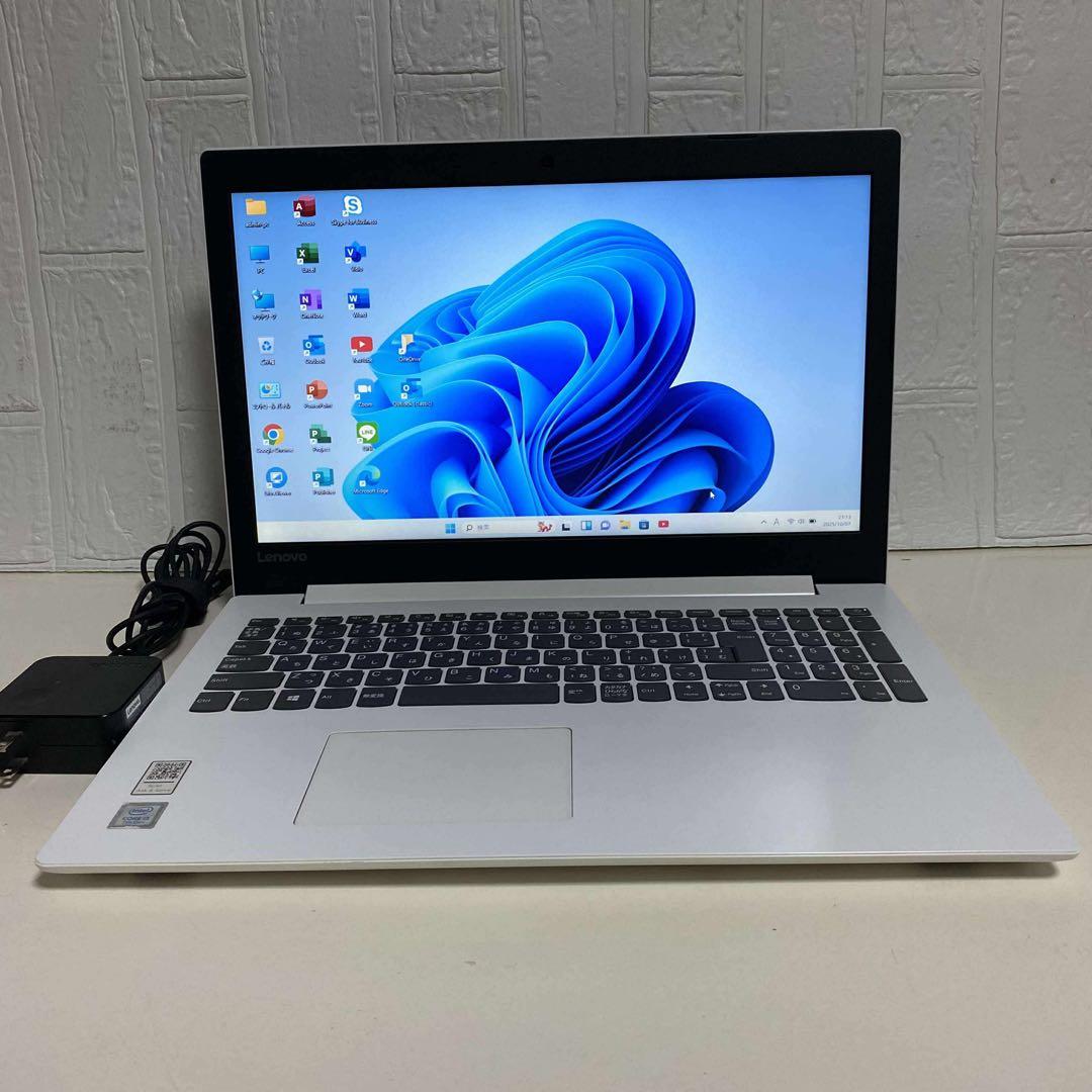 Windows11 オフィス2024年　SSD 256GB 美品レノボノートPC