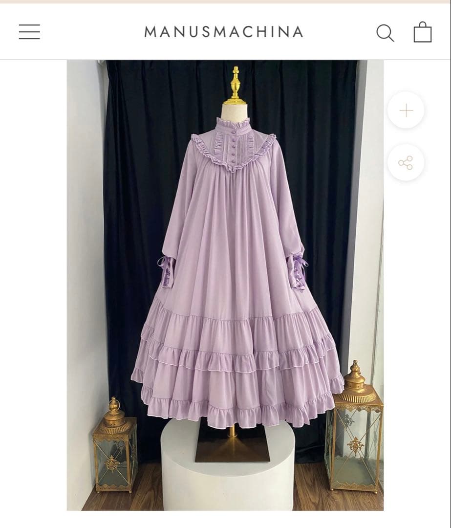 マヌスマシーナ　ロリータ　クラシカルワンピース