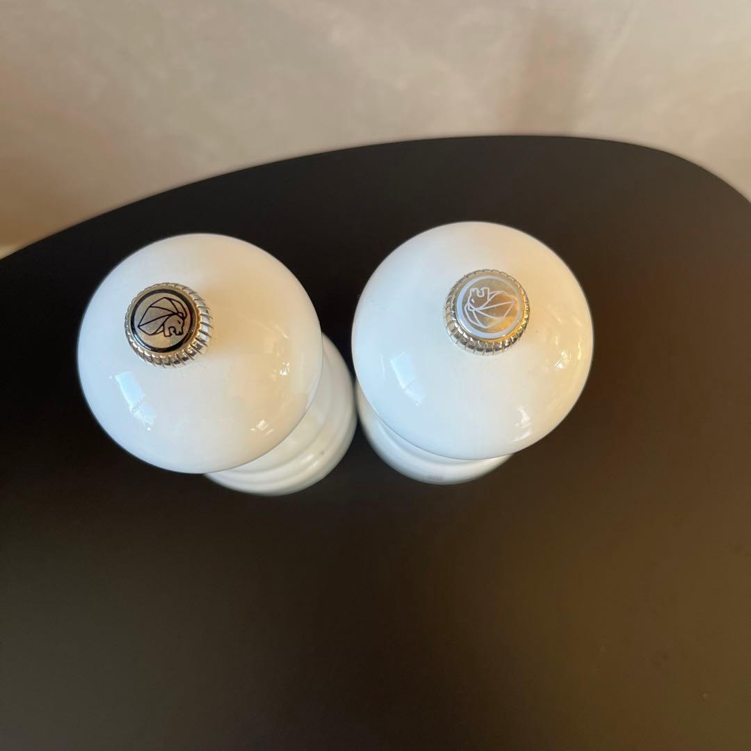 ペッパー&ソルトミルセット ホワイトラッカー Peugeot