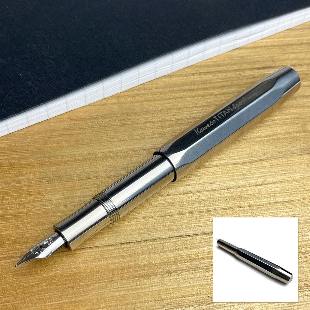 KAWECO カヴェコ チタンスポーツ 万年筆 EF