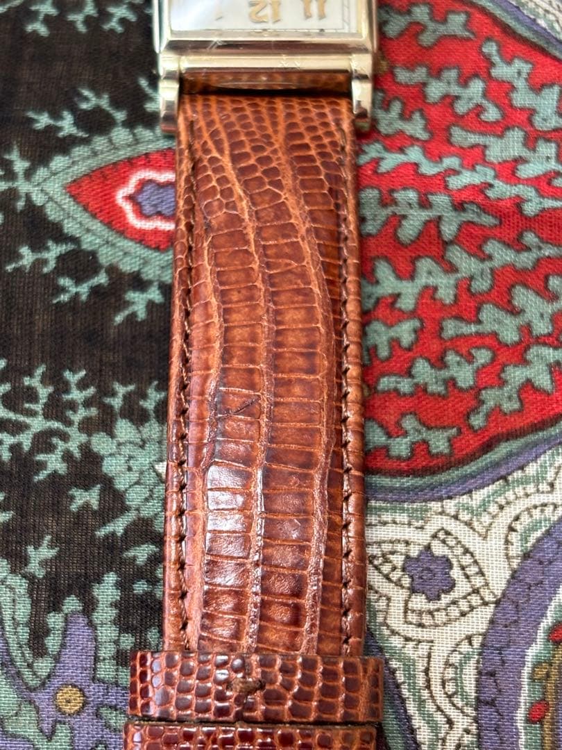 レ*チ様 激安早物勝ハミルトン　希少EATON 手巻植字インデックス18金無垢素