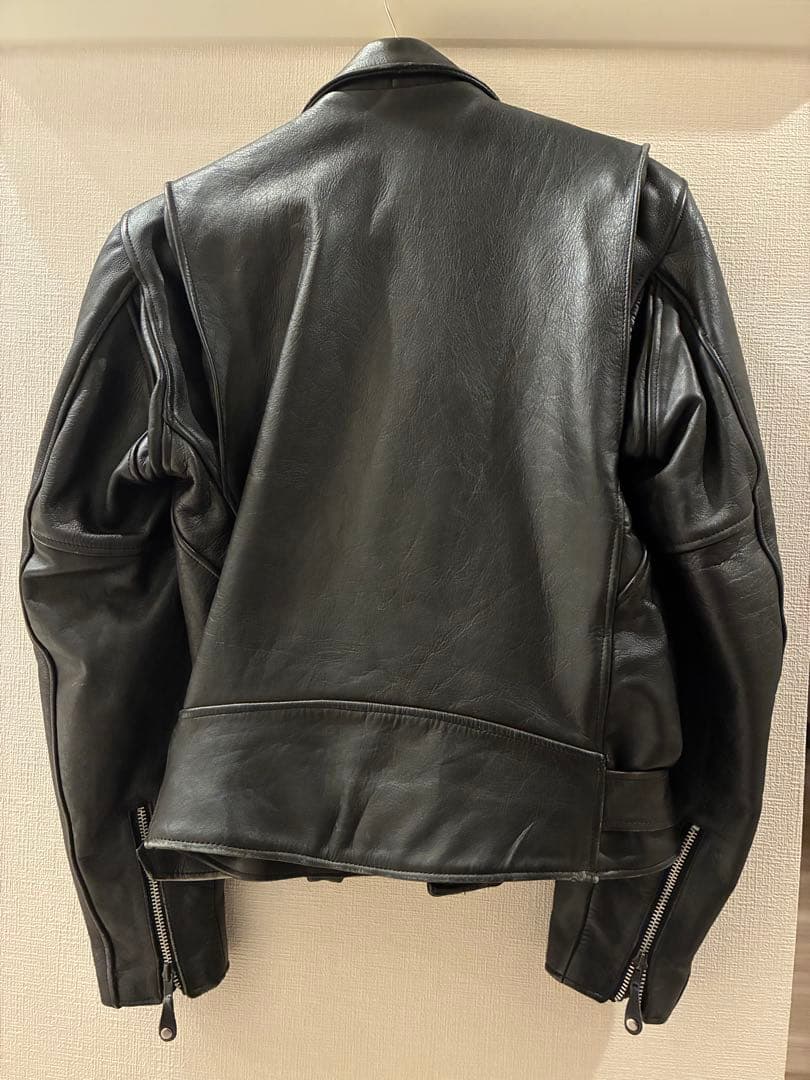 ビンテージ　本革 ダブルライダースジャケット talon 値下げ交渉ok