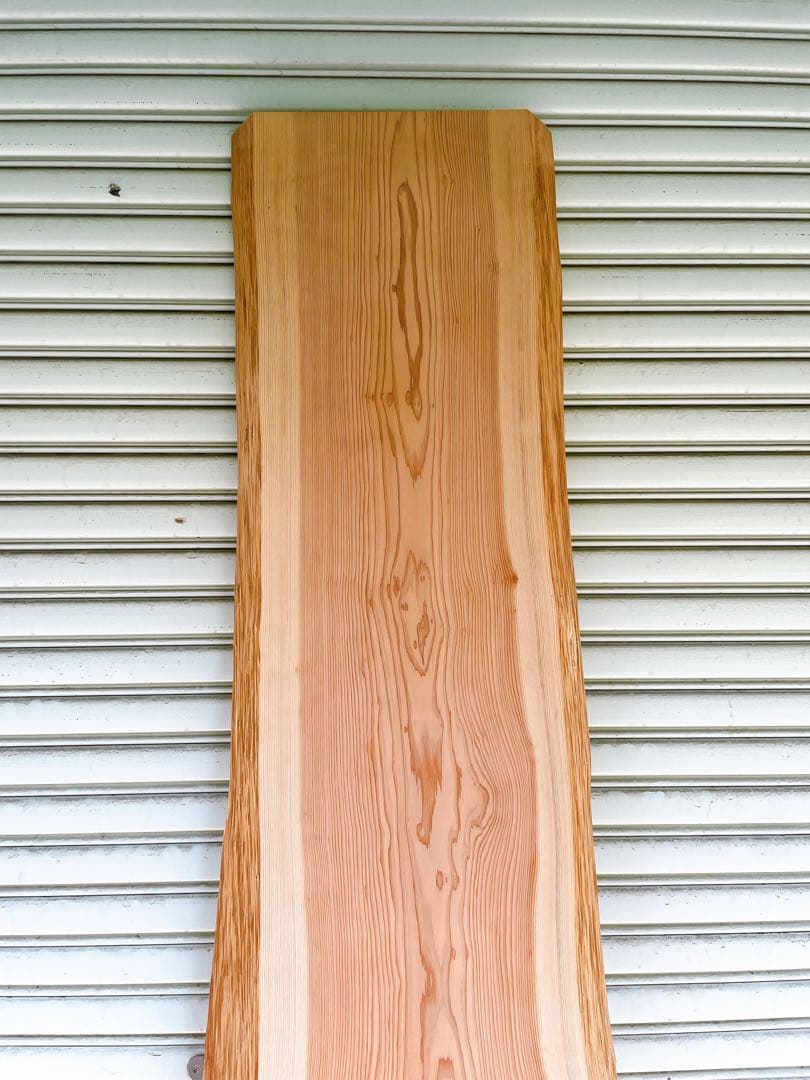 天然一枚板　杉　DIY材木　天板　ベンチ座面　無垢板木材　カウンターテーブル