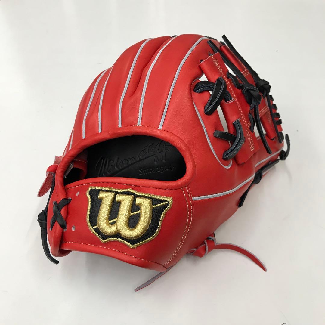 ウィルソン　硬式グラブ　内野手用　86型　Wilsonスタッフ刻印入り