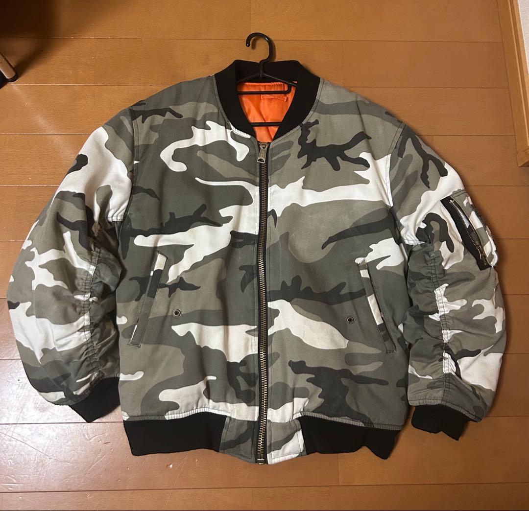 MA-1 fostex garments リバーシブル ボンバージャケット