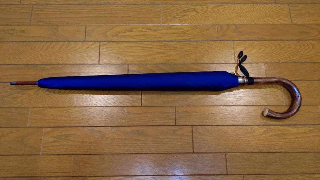 前原光榮商店　紳士　雨傘　シャドウ-ネイビー×マスタード