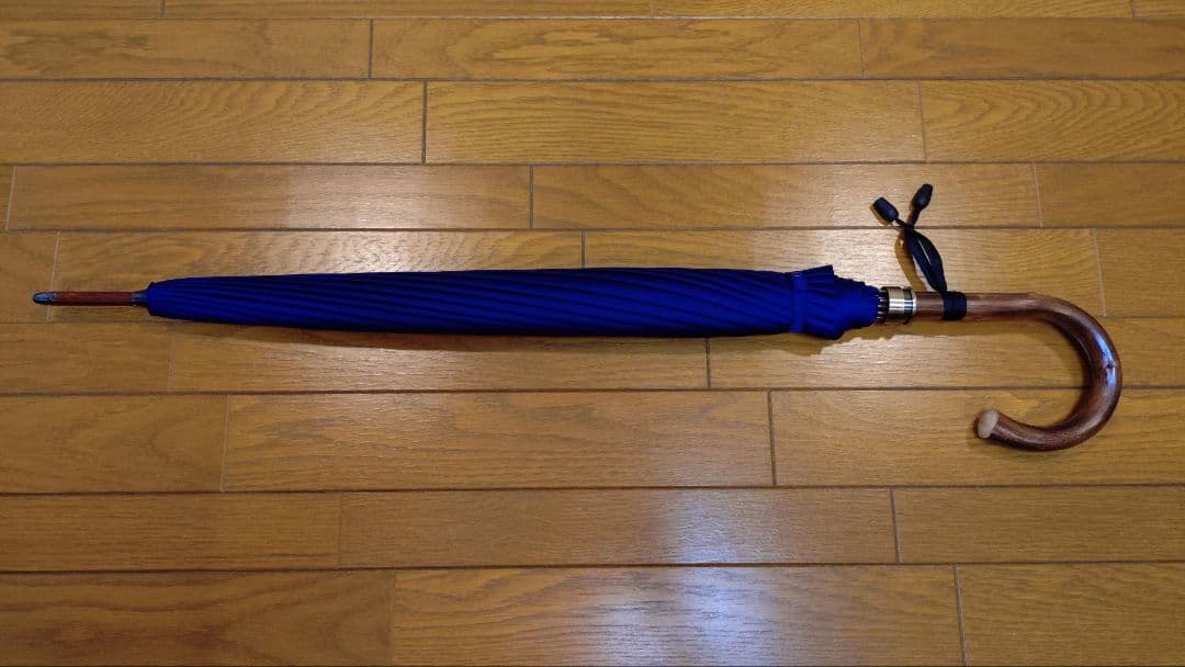 前原光榮商店　紳士　雨傘　シャドウ-ネイビー×マスタード