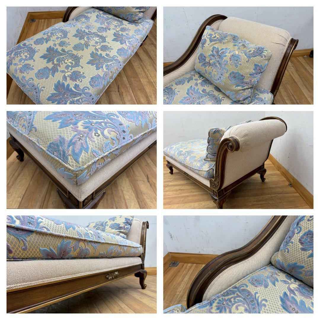 T7875☆美品☆ドレクセルヘリテイジ☆USA☆UPHOLSTEY☆カウチソファ