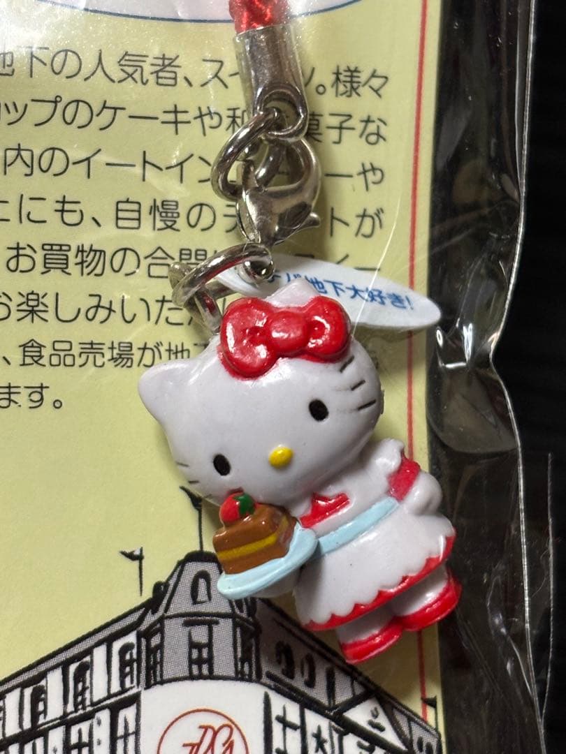 ご当地キティ 百貨店 オリジナル　根付け　ストラップ　9点セット