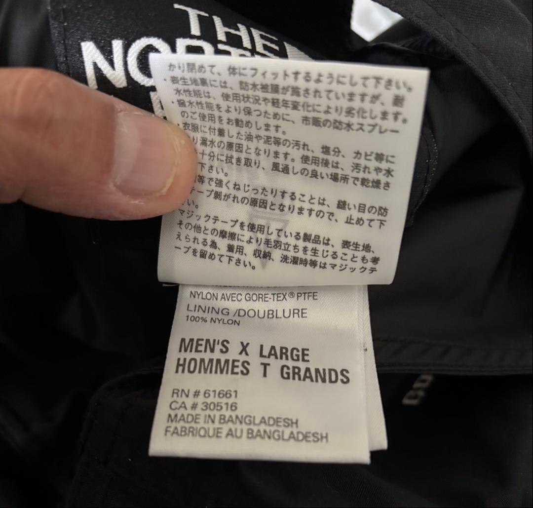THE NORTH FACE GORE-TEX ビブパンツ XL ブラック
