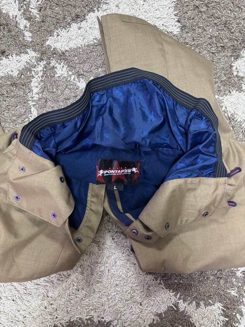 ★はちこ★ポンタペス　メンズ　L スノーボードウェア　スノボウェア