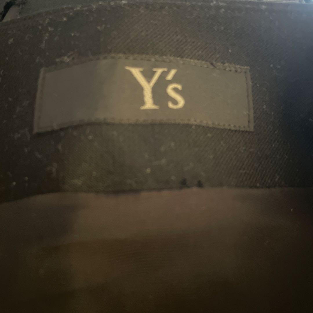 Y's プリーツ ロング巻きスカート