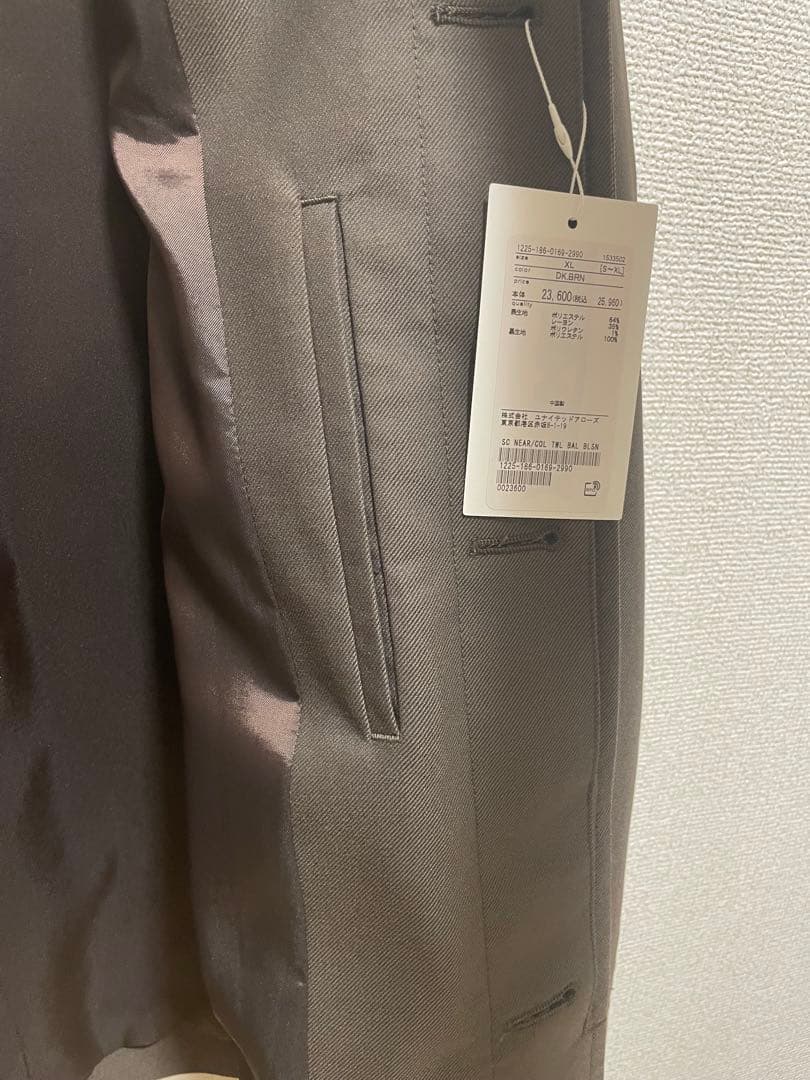 新品・未使用BEAUTY&YOUTH ダークブラウン XL ブルゾン