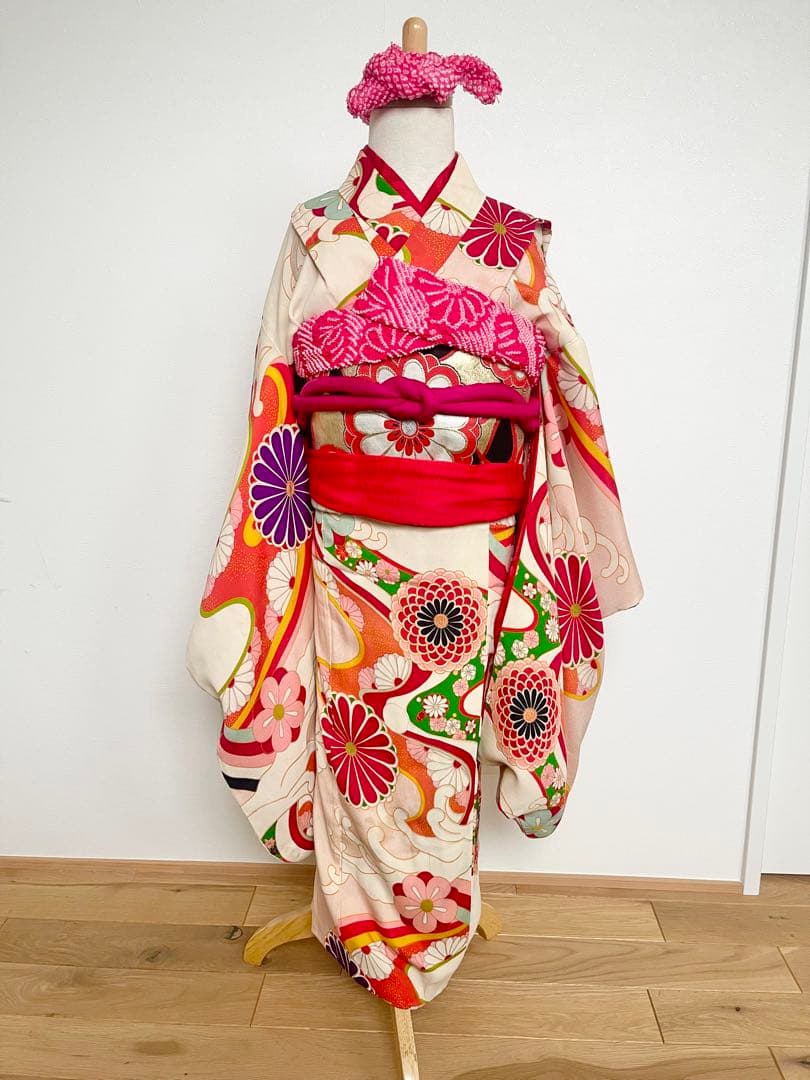七五三着物　まとめて　アンティーク着物　アンティーク子供着物