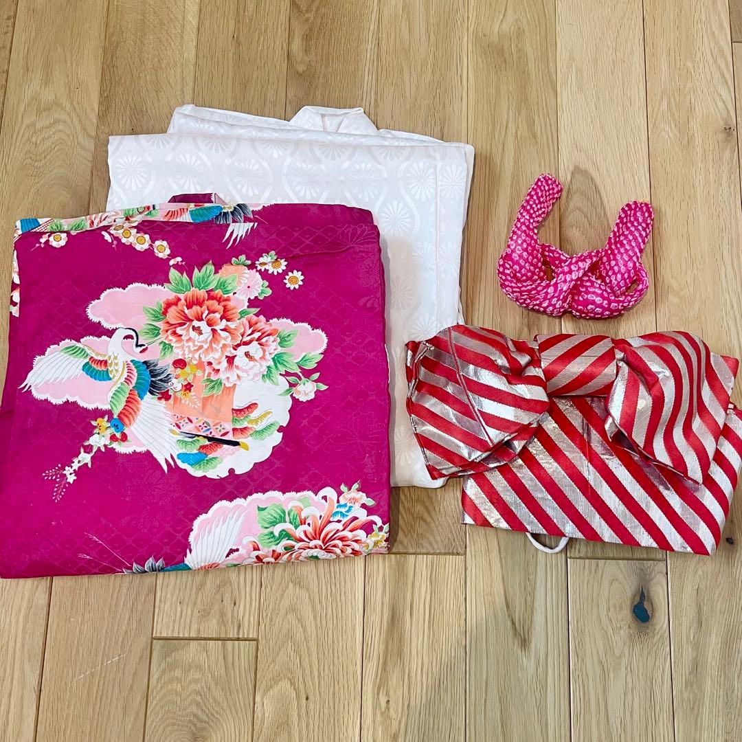 七五三着物　まとめて　アンティーク着物　アンティーク子供着物