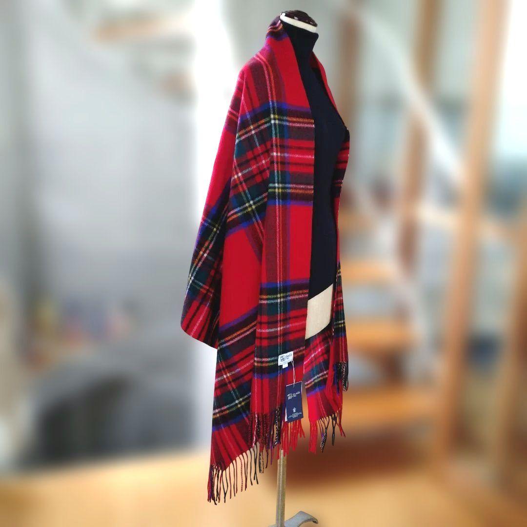 ぷ*り様 【Johnstons of Elgin】ロイヤルスチュアート大判カシミ